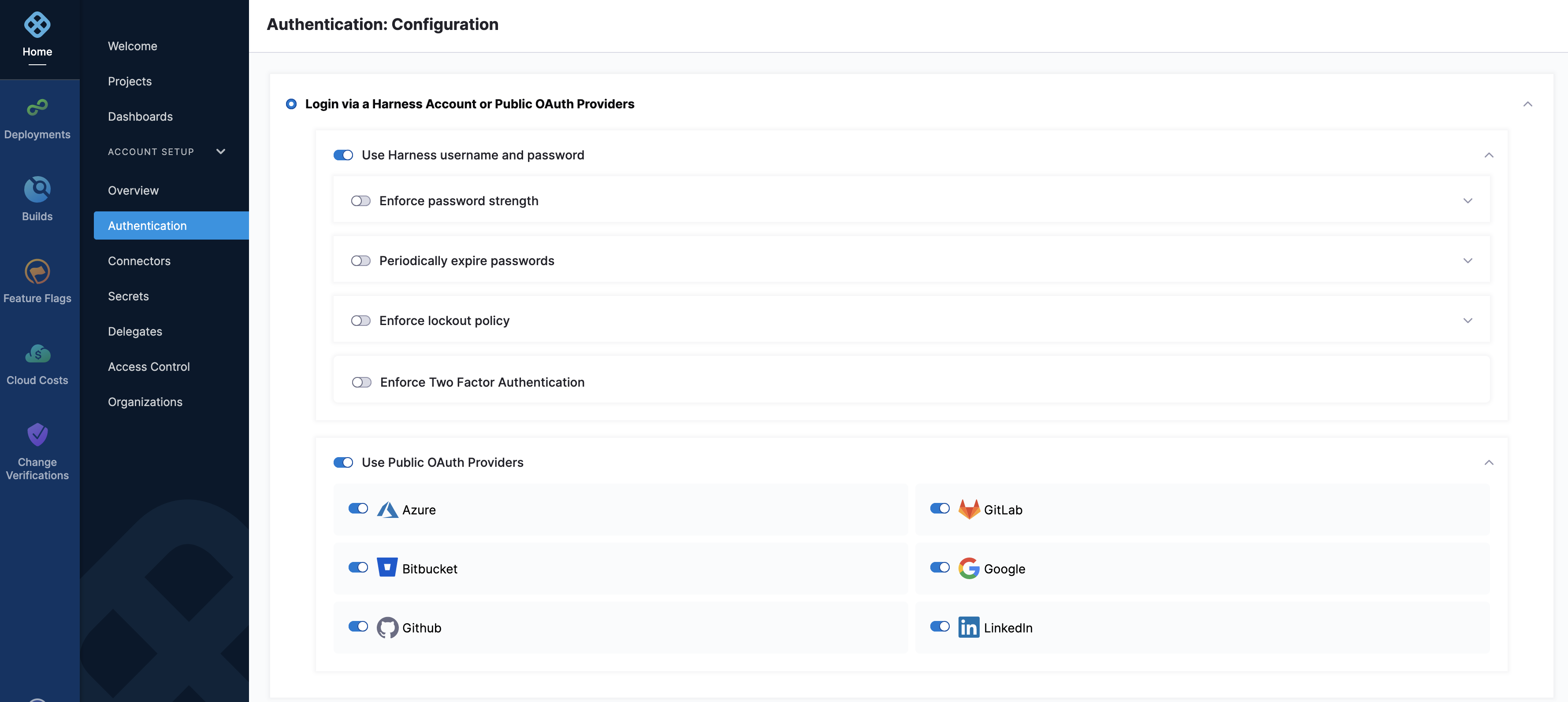 Authentication Overview Harness Io Docs