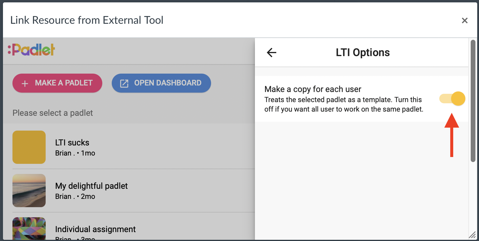 How To Add Padlet To Canvas Lms Using Lti Padlet Knowledge Base
