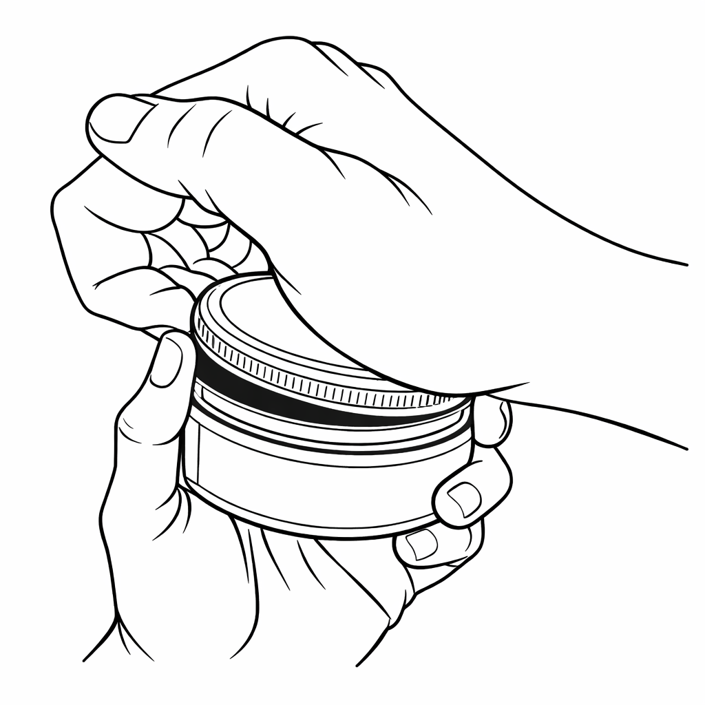 how to open a can of dip