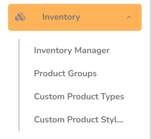 inventory menu ordering