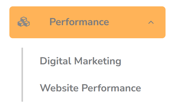 performance menu ordering