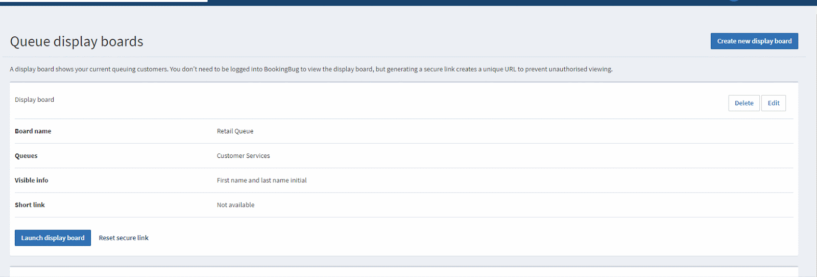 Setting up and managing a display board HelpDocs