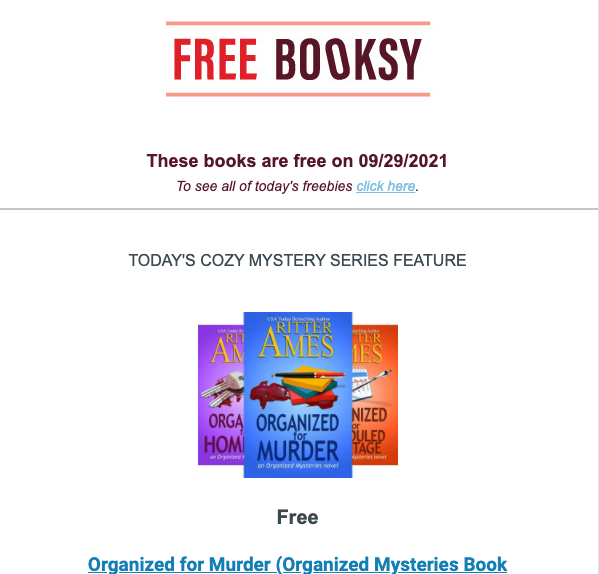 Free Books - Featured Books - Freebooksy