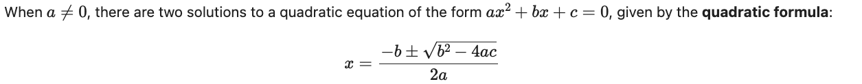 A plain-text Markdown sentence with inline and block LaTeX math formatting