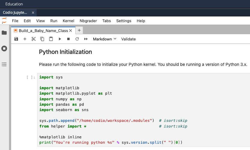 Import cell after correction and running isort with # isort:skip