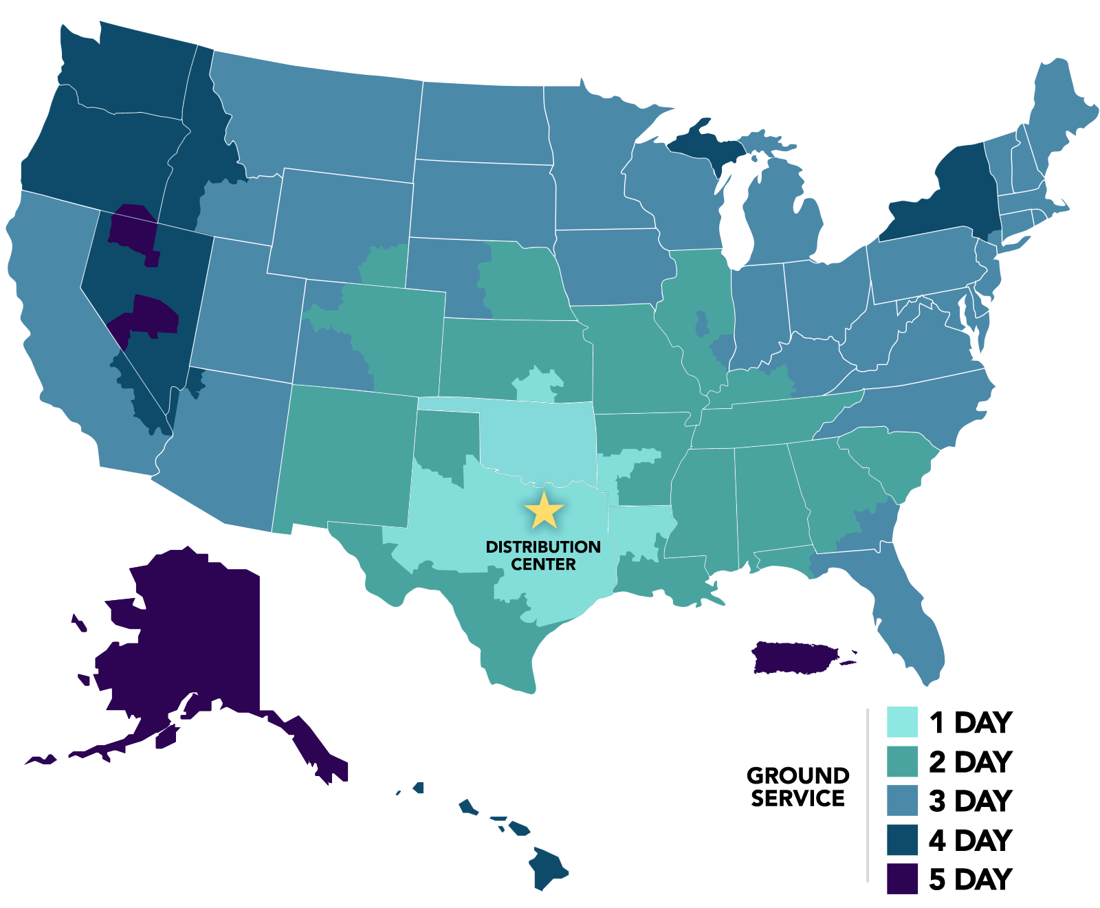 shipping map 