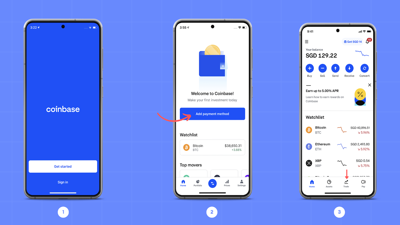 how to send usdt from coinbase app