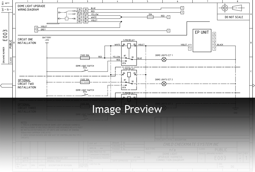 Dome Light Schematic