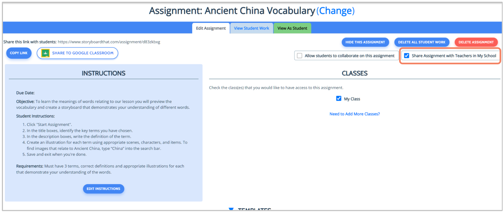 share assignment definition