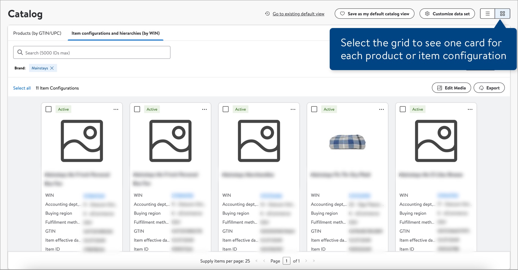 HelpDocs Set and Customize Your Catalog View