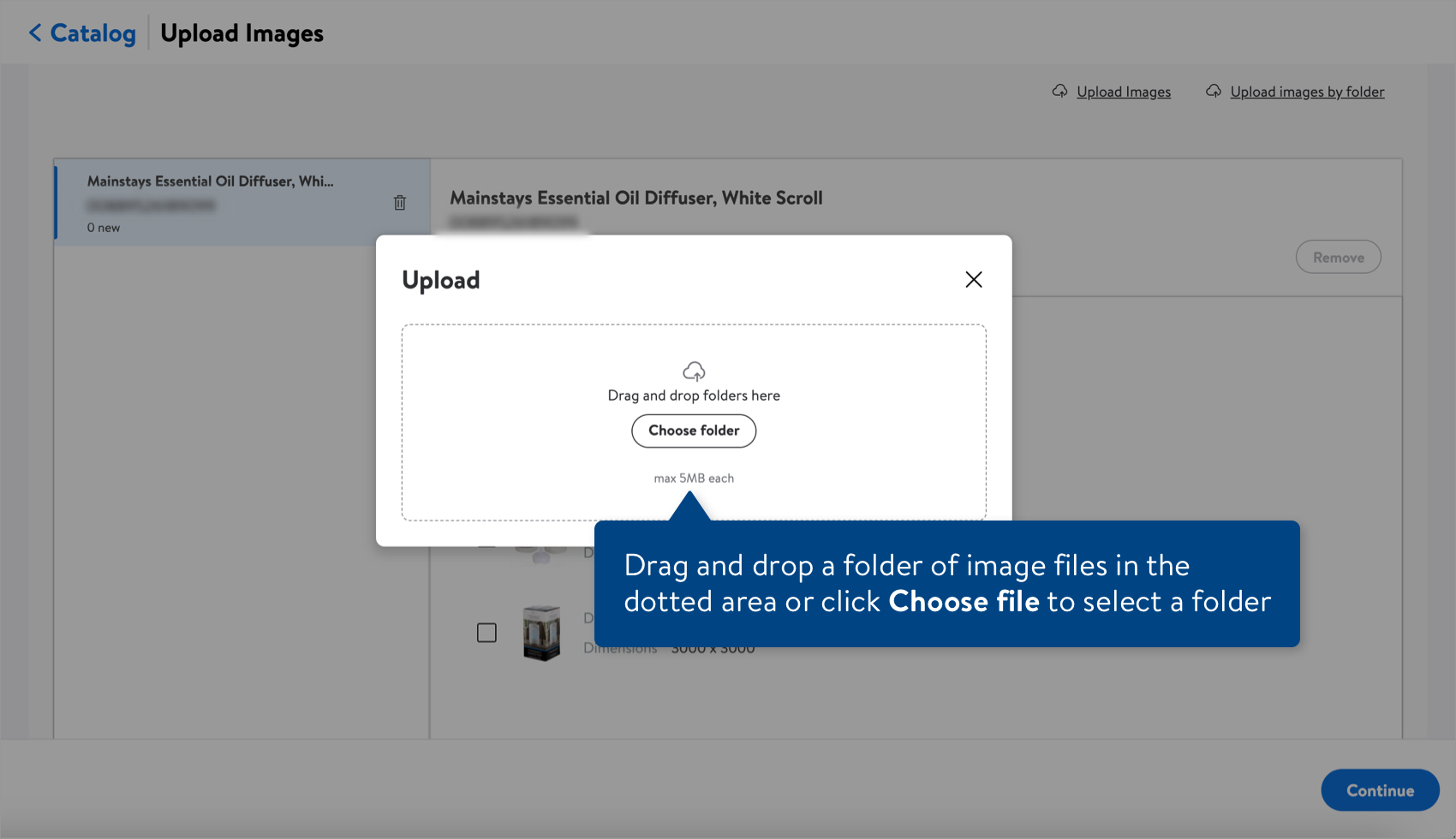 HelpDocs Drag and Drop Zones for Managing Imagery