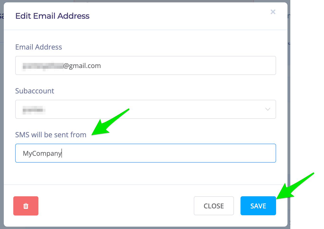 Can I set a custom/alpha tag (from number) for email to SMS ...
