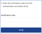 Enter verification code