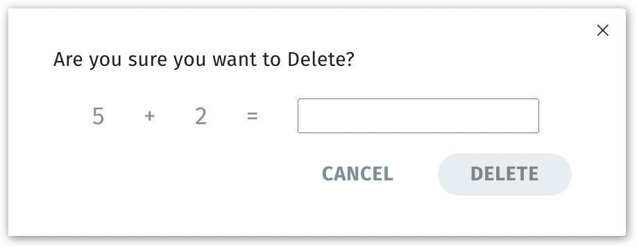 Deleting a metric that is tracked