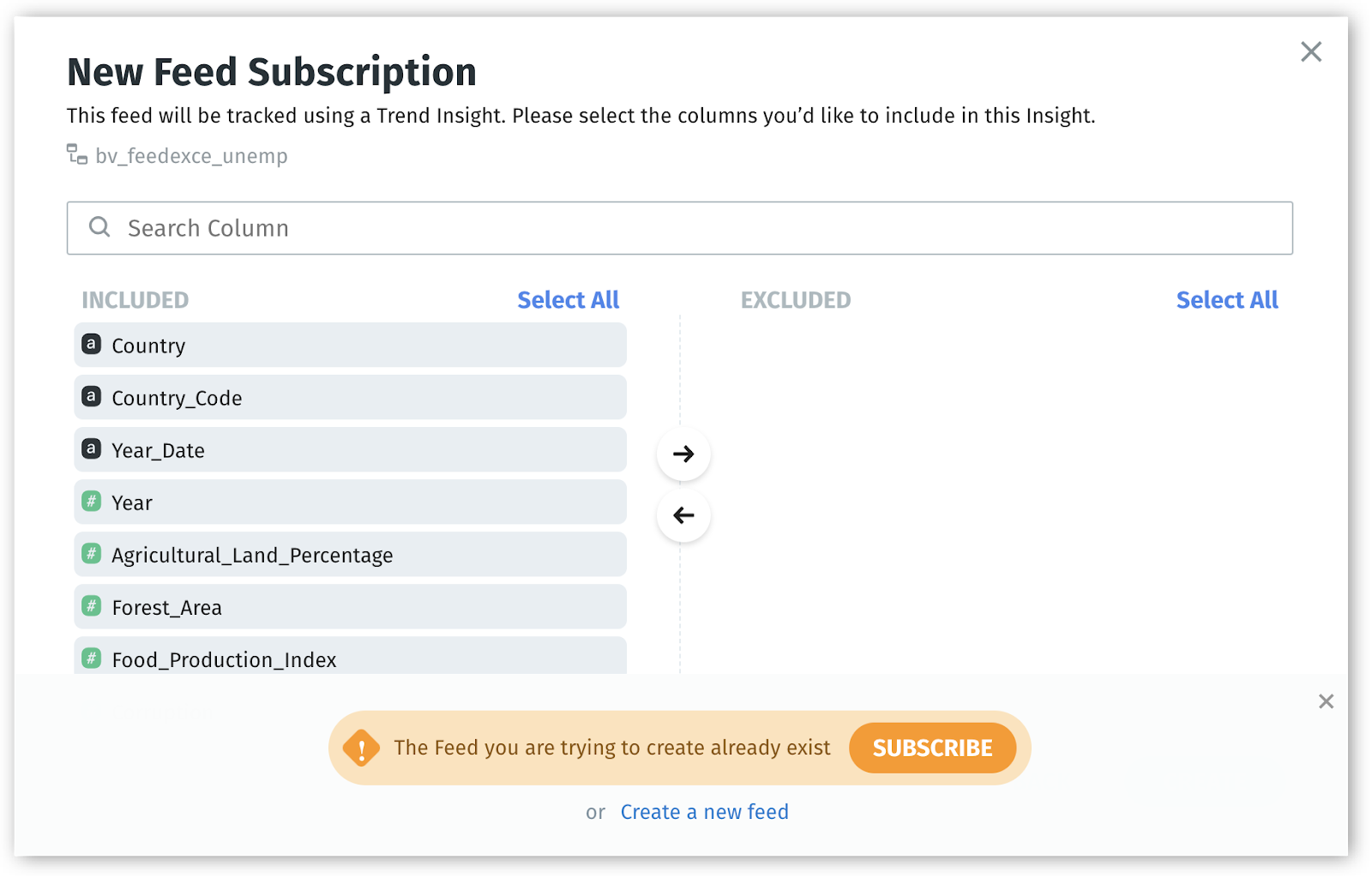 Multi-user subscription to Feed