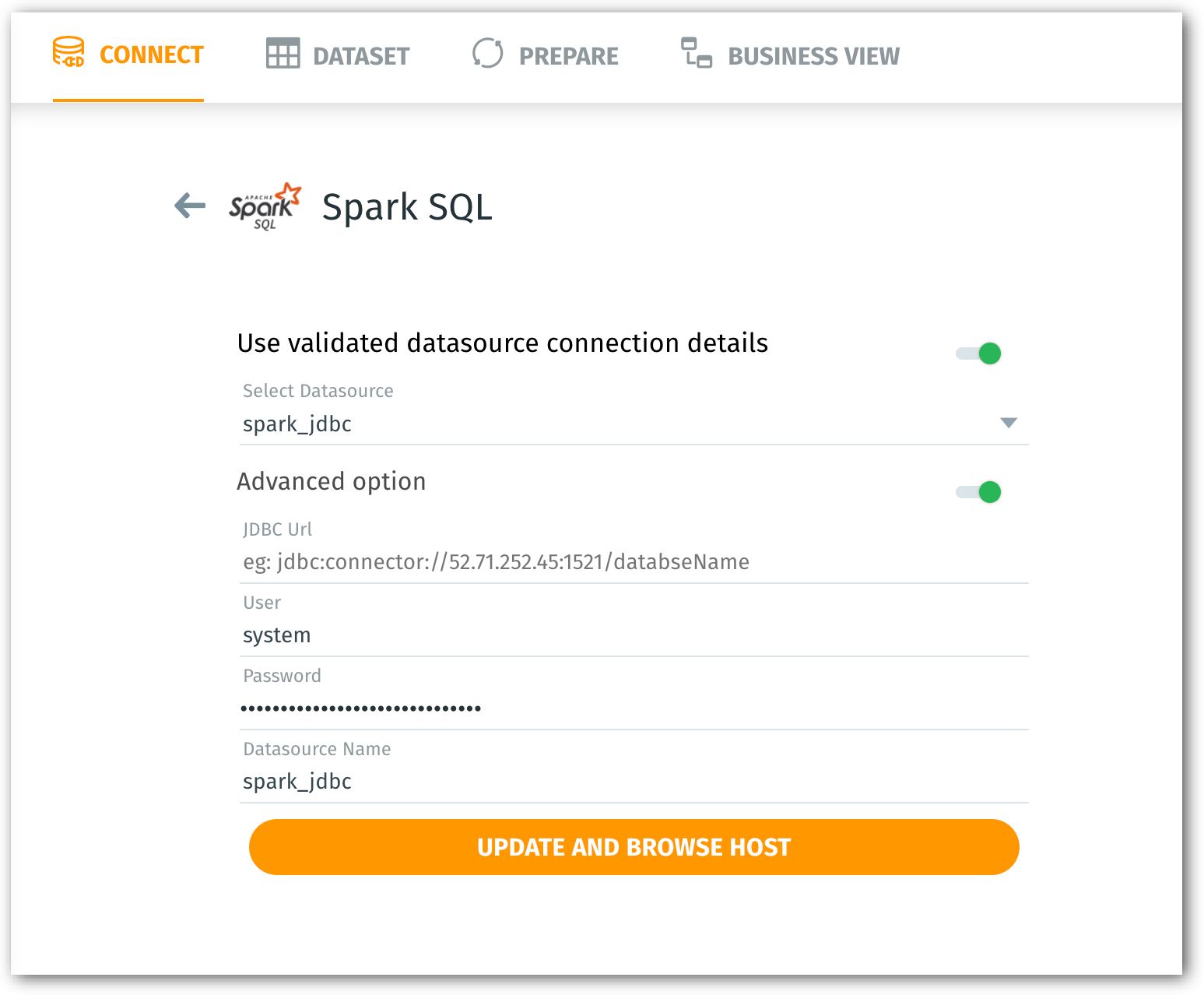 Integration with Spark