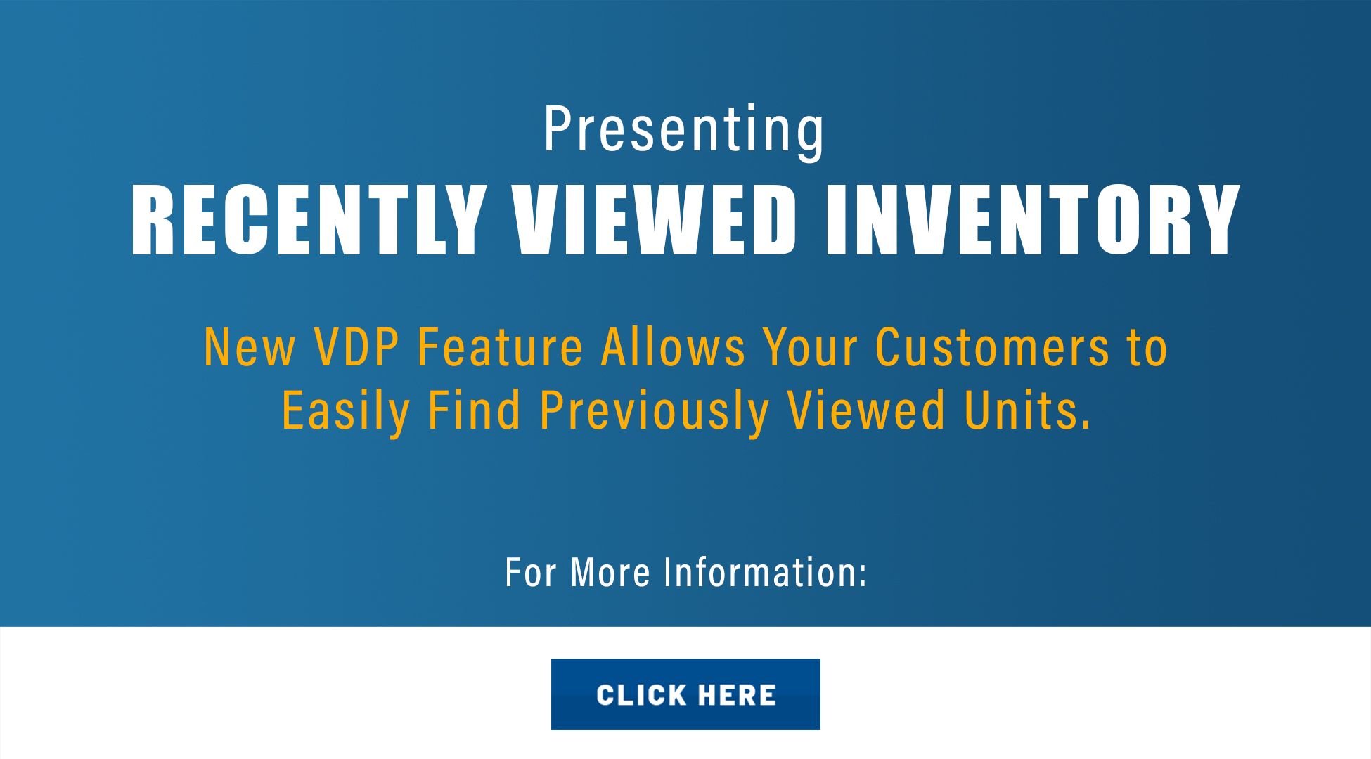 See details on the new Recently Viewed Inventory feature