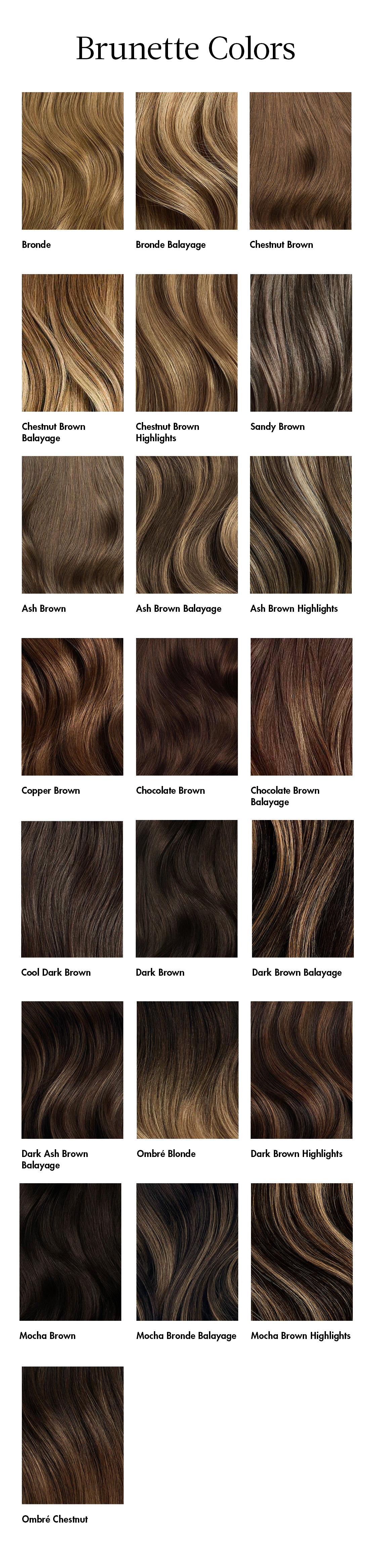 How do I choose the right color of brown extensions? - Luxy Hair Support
