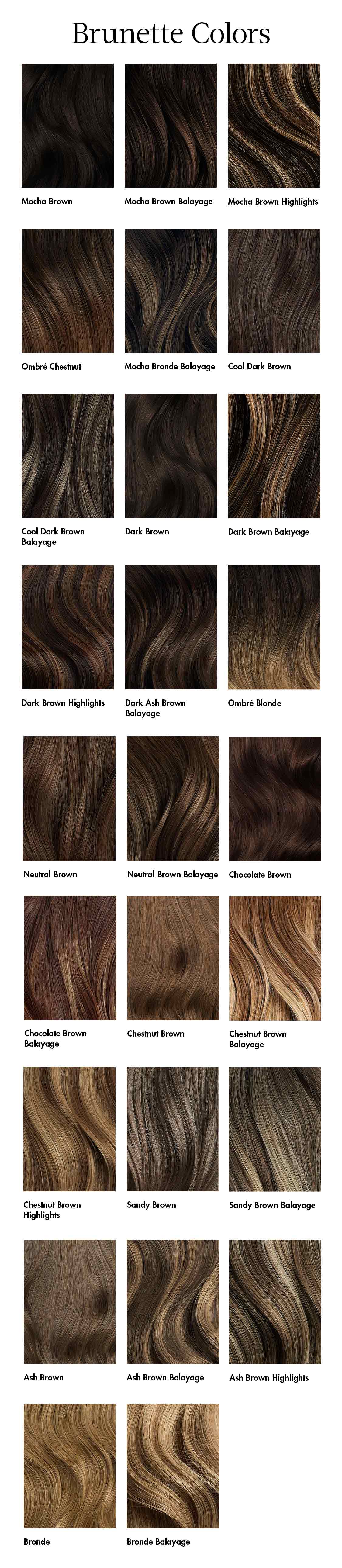 How do I choose the right color of brown extensions? - Luxy Hair Support