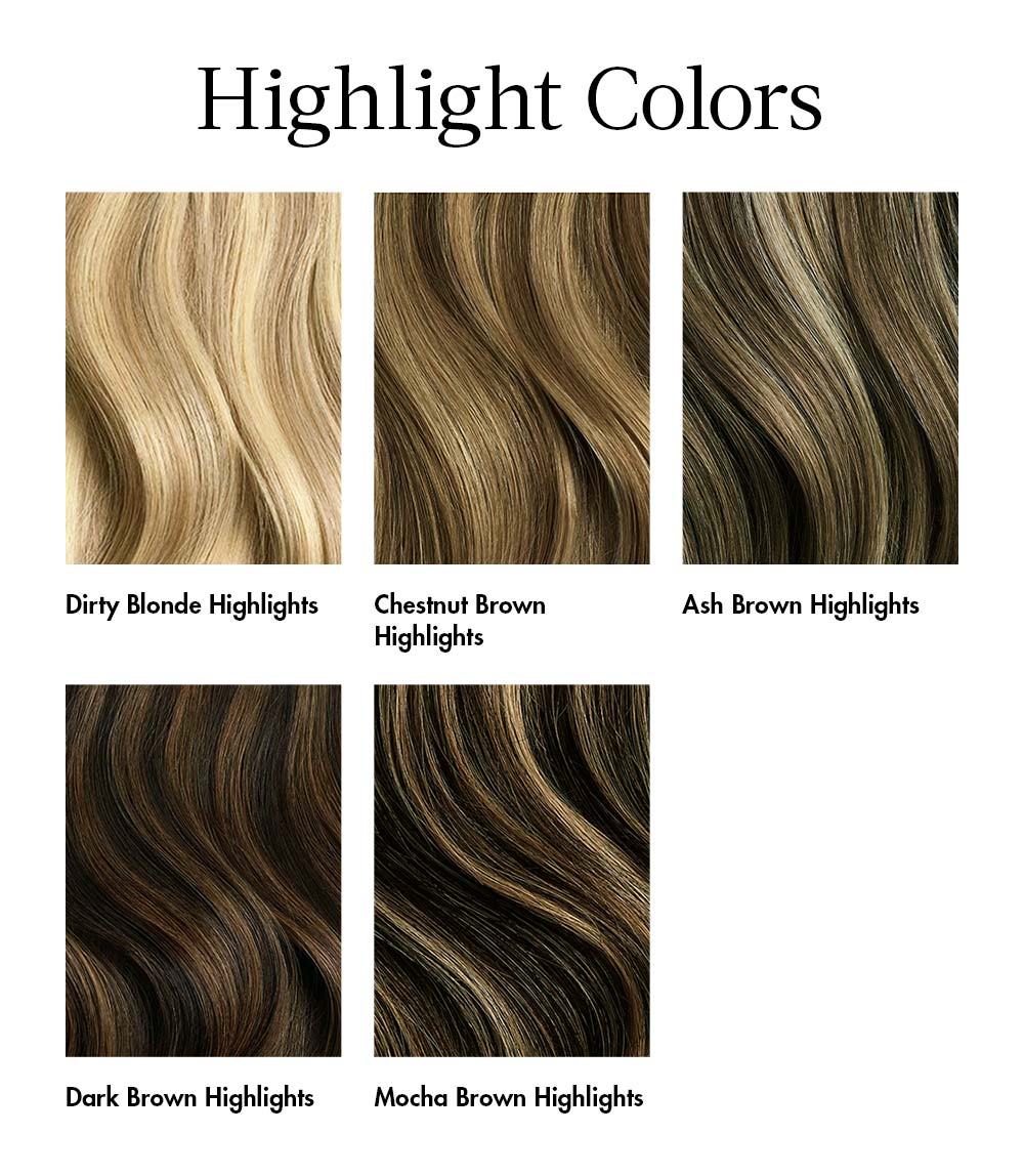 Different Shades Of Highlights Chart