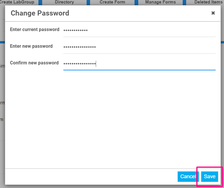 My Profile And Authentication Rspace Help