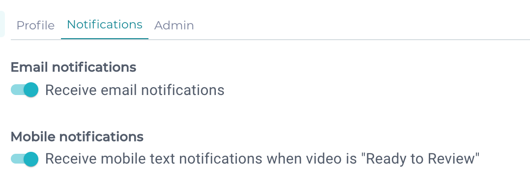 Notifications