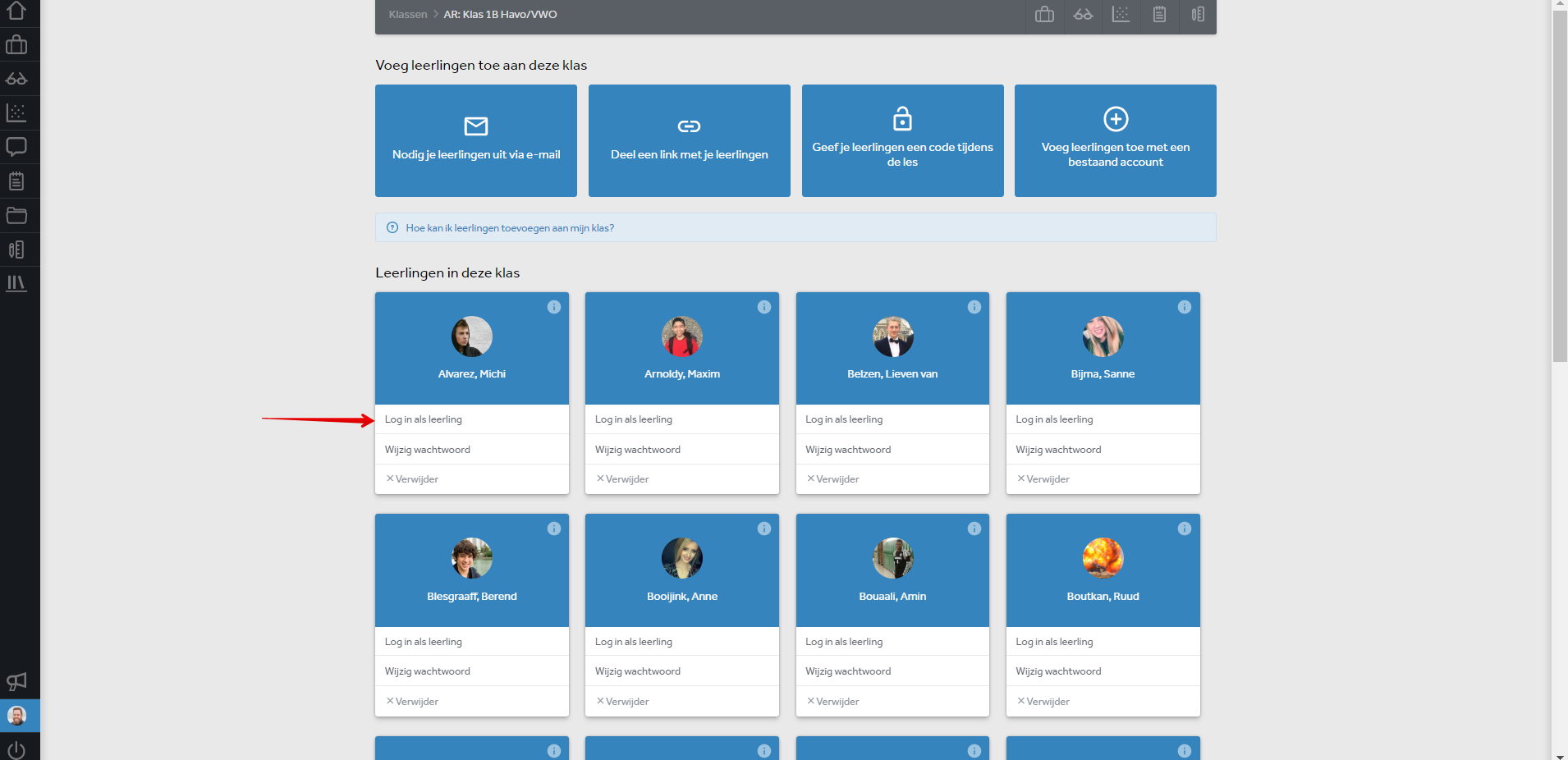 Inloggen Als Leerling Learnbeat Support