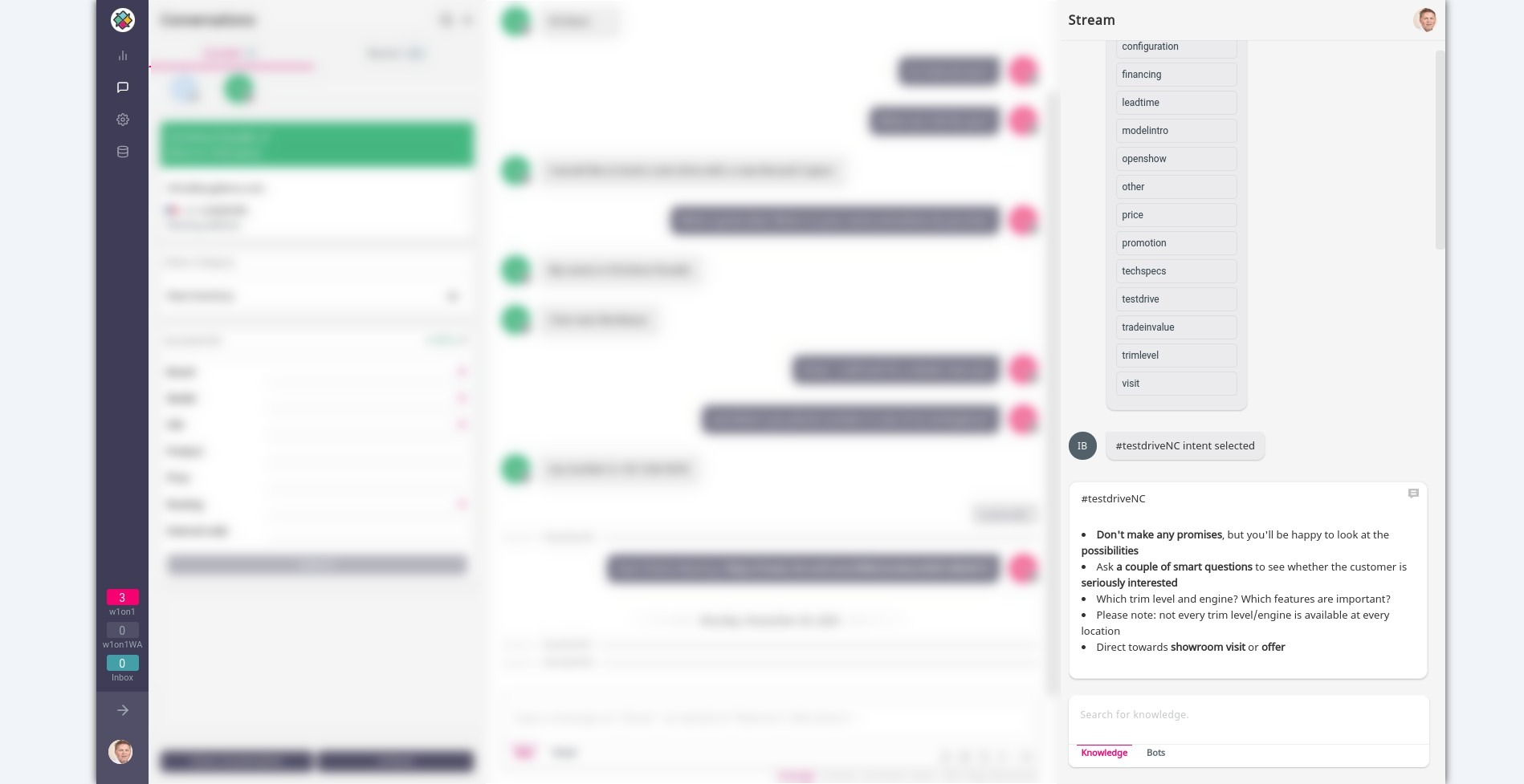 ChatShipper backchannel