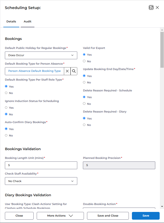 Scheduling Setup, Auto-confirm bookings