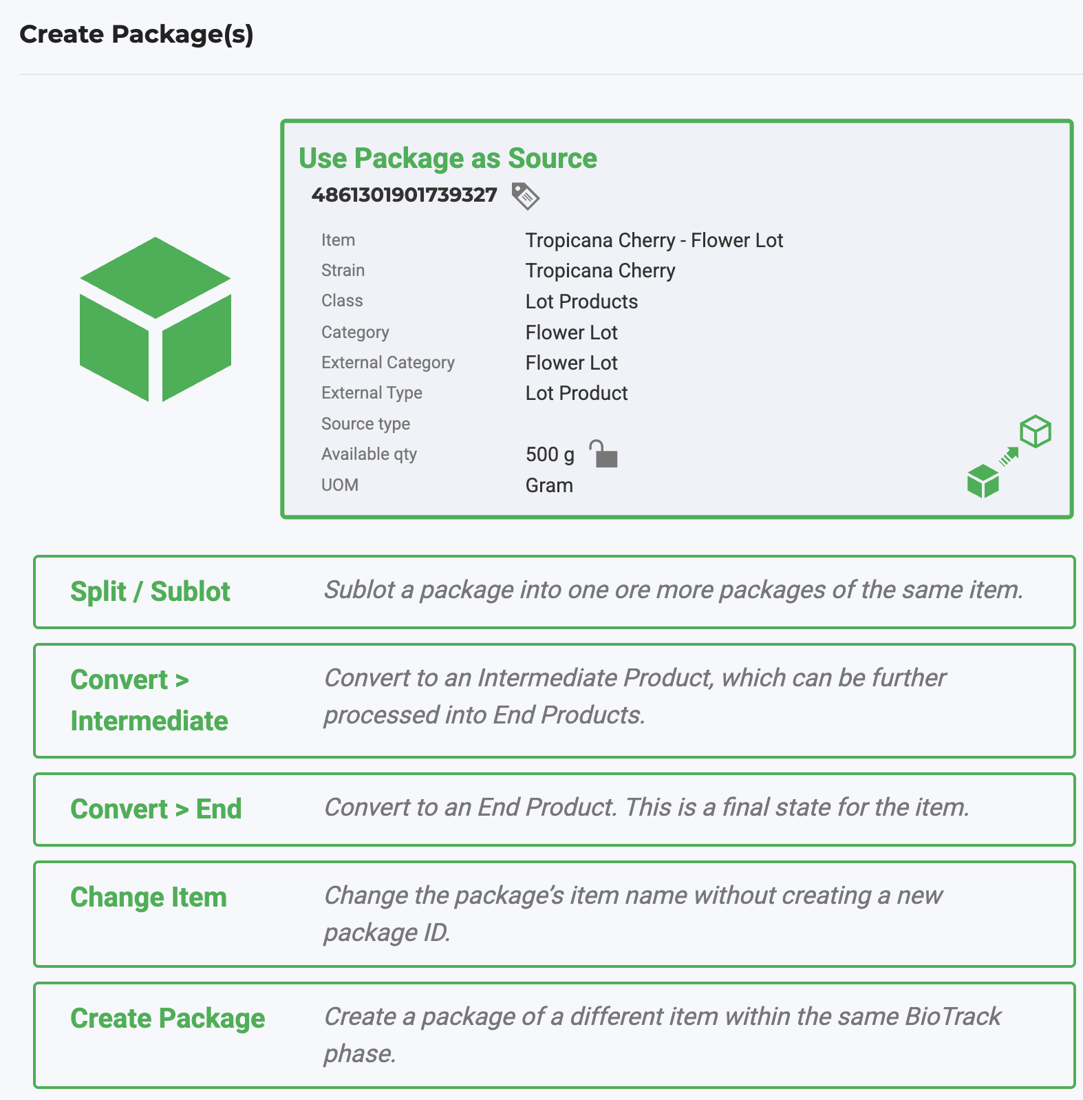 Convert Package