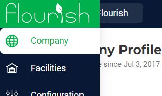 Settings > Company