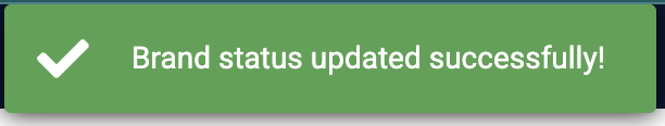 brand disabled successfully