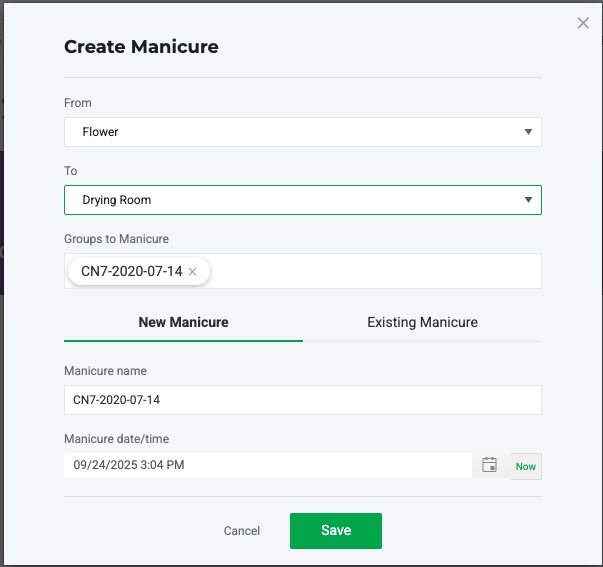 Manicure Screen