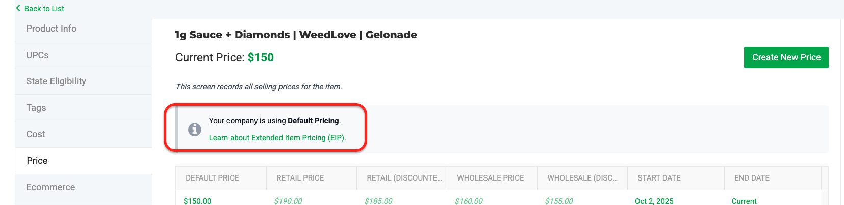 If you did not opt in to EIP, Flourish Software will note that for you