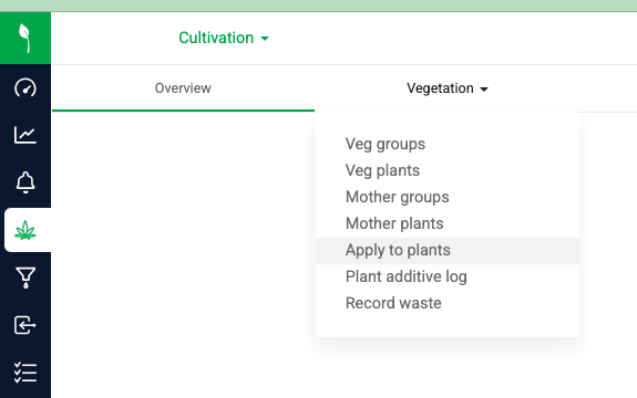 Apply to plants
