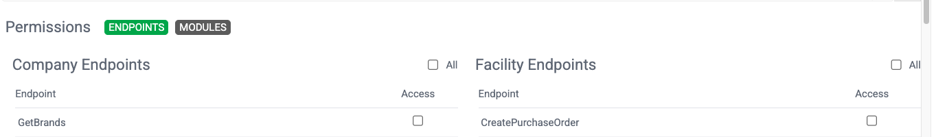 EndPoints and Locations