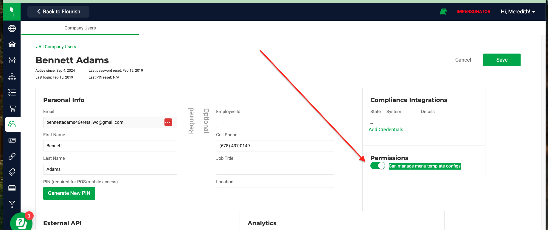 "Can manage menu template configs"