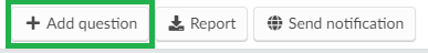Screenshot feedback > add question