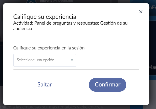 formulario de comentarios emergente
