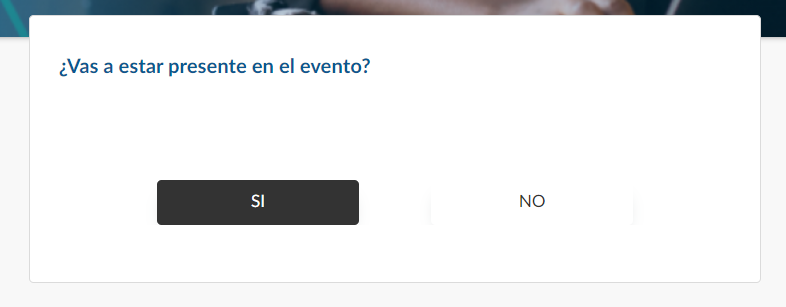 RSVP form