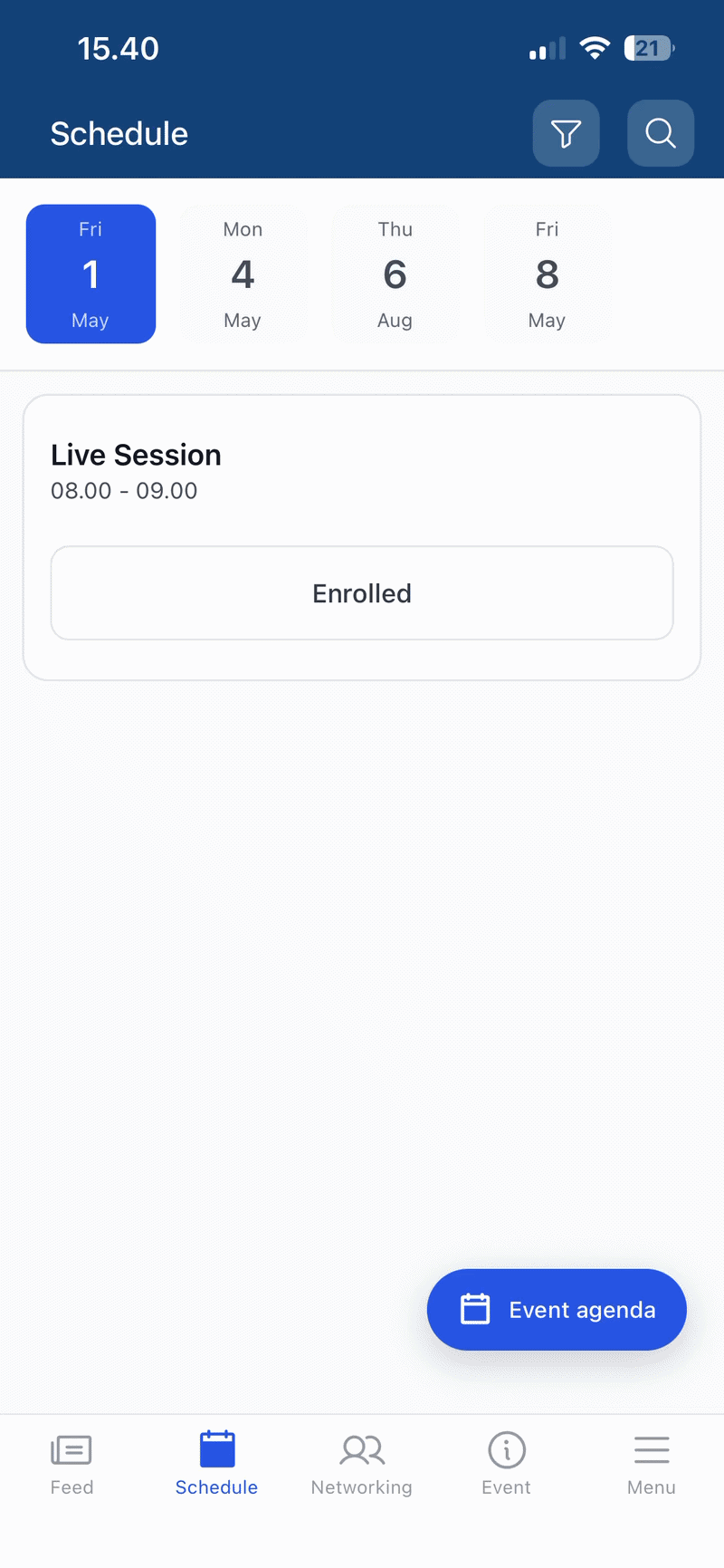 Activity details
