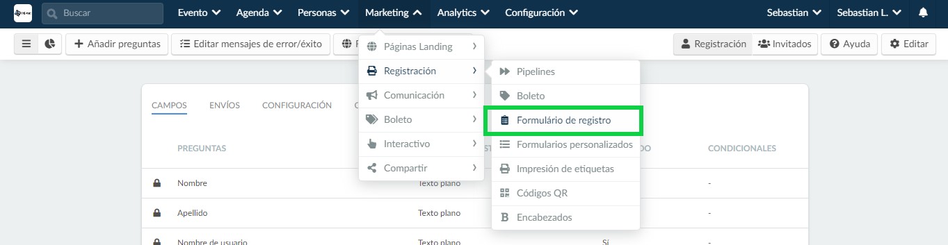 Agregar Un Formulario De Registro A Un Sitio Web Externo Inevent Faq