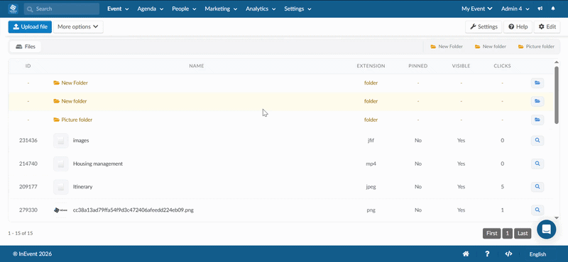 all reports page