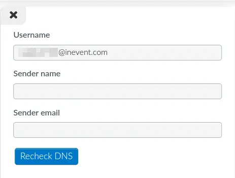 Screenshot showing how to Recheck DNS