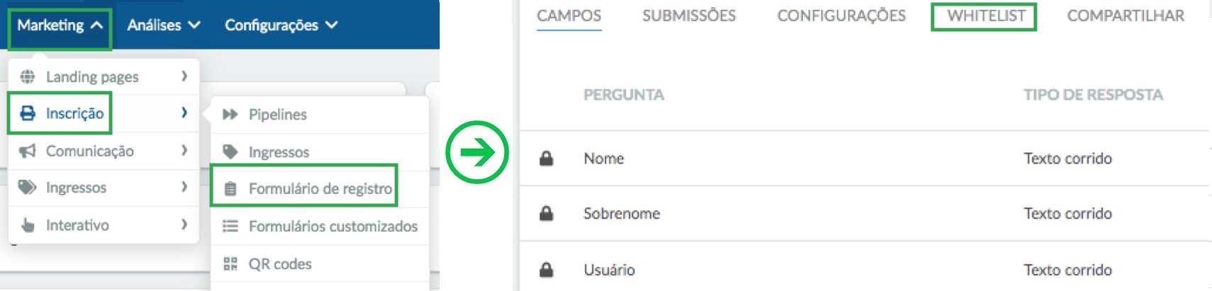 How to add whitelisted domains