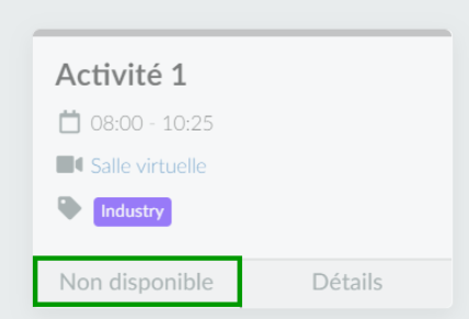 non disponible