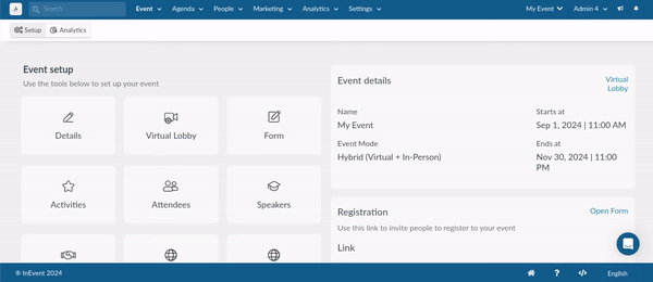 Gif showing how to enable breakout room recording