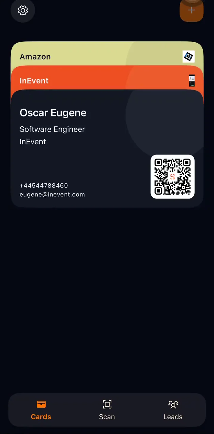 Editing card details