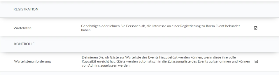 Wartelisten-Tools