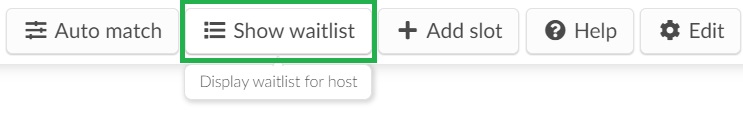 Waitlist